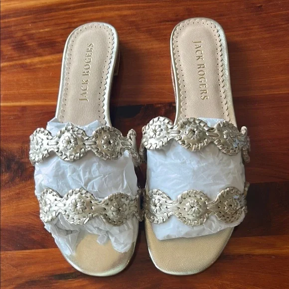 Jack Rogers Sandals with Ornate Embellishments - Picture 4 of 5